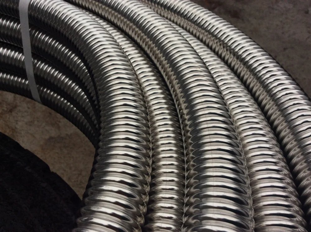 Алюминиевая гофрированная труба 80 мм АМц