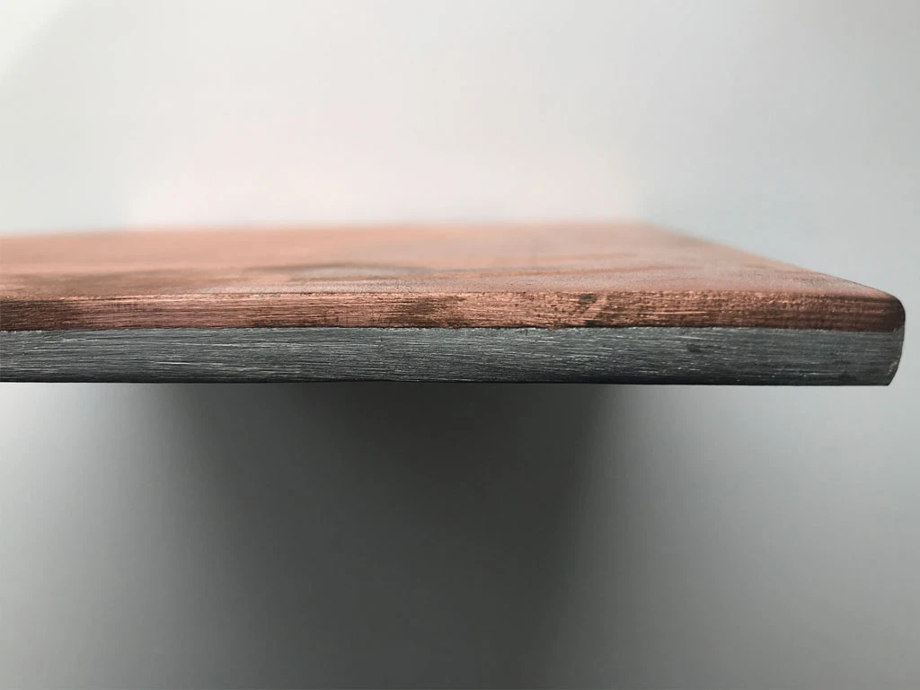 Биметаллический лист 9 мм НП-2 Ст10 ГОСТ 10885-85