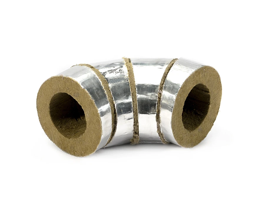 Кашированный отвод 34 мм 80 мм 100 кг/м3