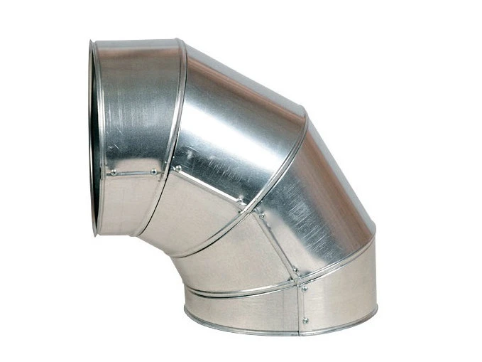 Отвод алюминиевого кожуха 230 мм
