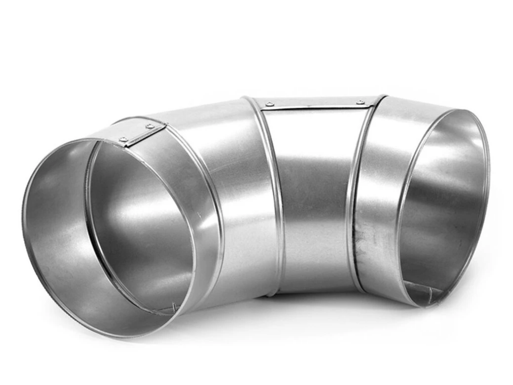 Отвод кожуха из нержавеющей стали 245 мм